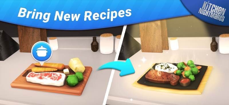 Kitchen Nightmares: Match & Renovate screenshot 4