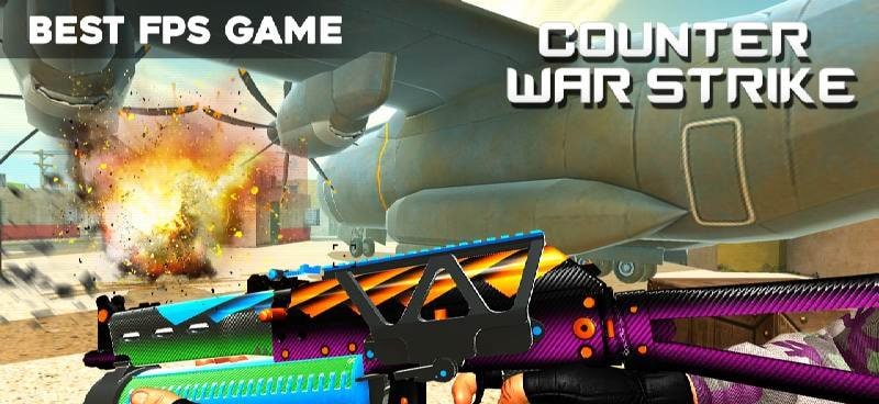 Counter War Strike 2021 - 3D Shooting Gun Games screenshot 2