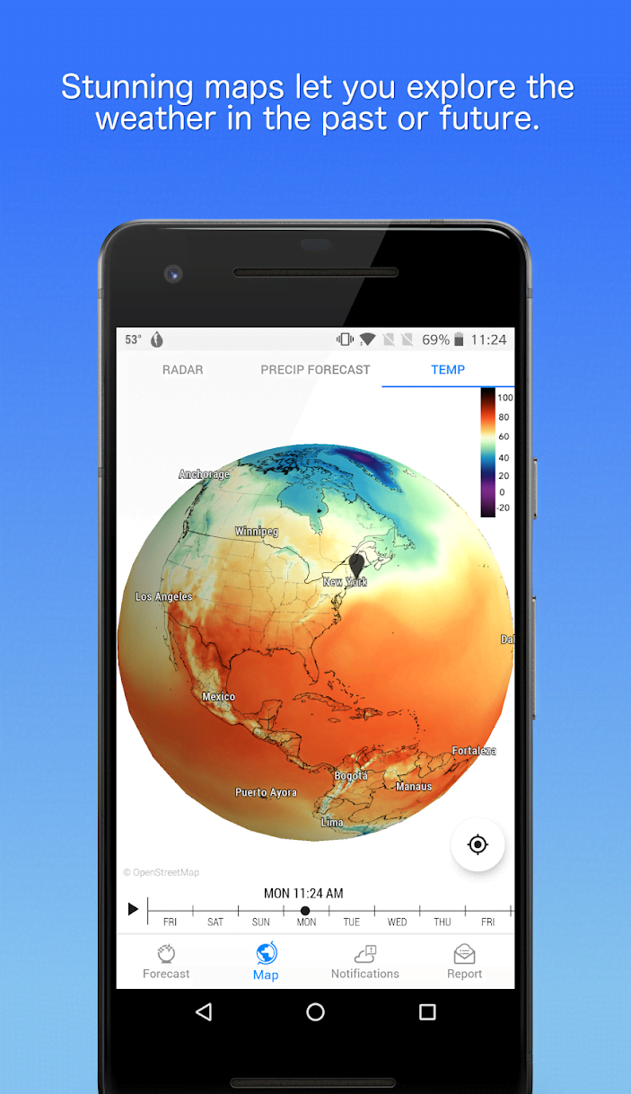Dark Sky - Hyperlocal Weather screenshot 2