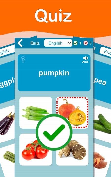 Vegetables Cards PRO (Learn English Faster) screenshot 3