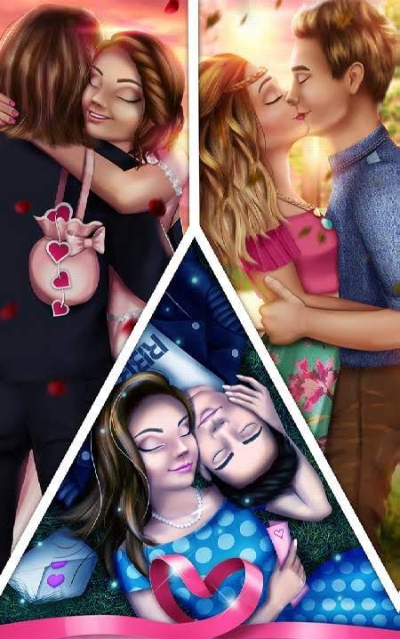 Teen Love Story Games for Girls screenshot 1