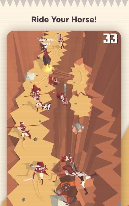 Ride to Victory - Ottoman War Endless Run screenshot 2