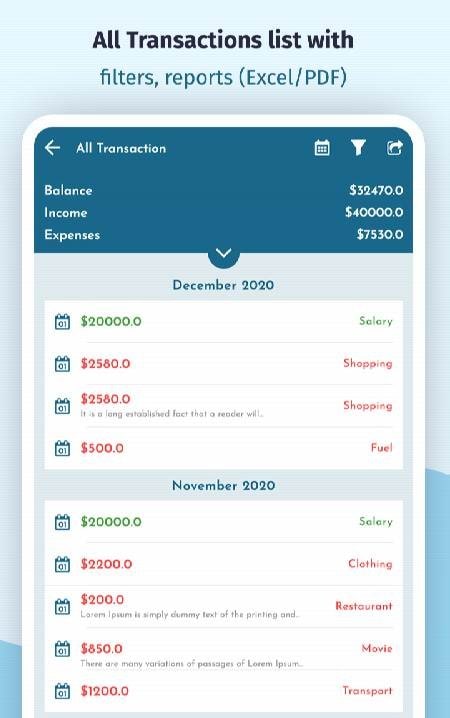 Expense Manager - Track your Expense screenshot 4
