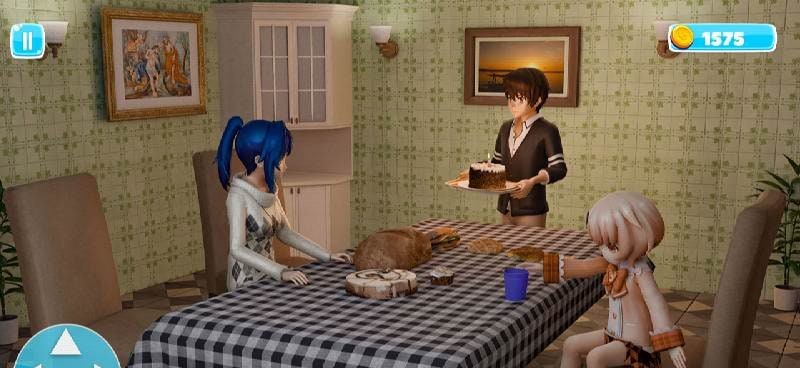 Anime Father Simulator: Virtual Family Life 3D gameplay screenshot 1