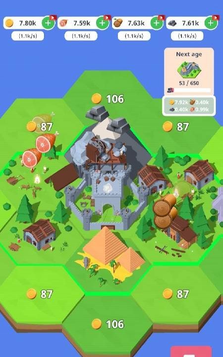 Nation Leader：Strategy Clicker resource management