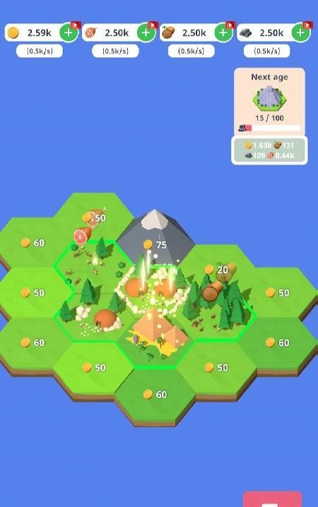 Nation Leader：Strategy Clicker development screen