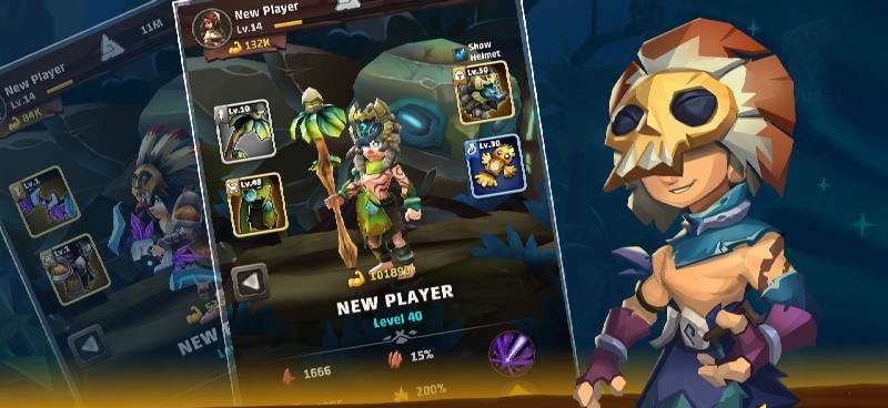 Tribalpunk - AFK Tactical Heroes Adventure screenshot 3