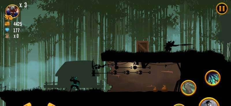 Ninja Warrior Shadow gameplay screenshot 3