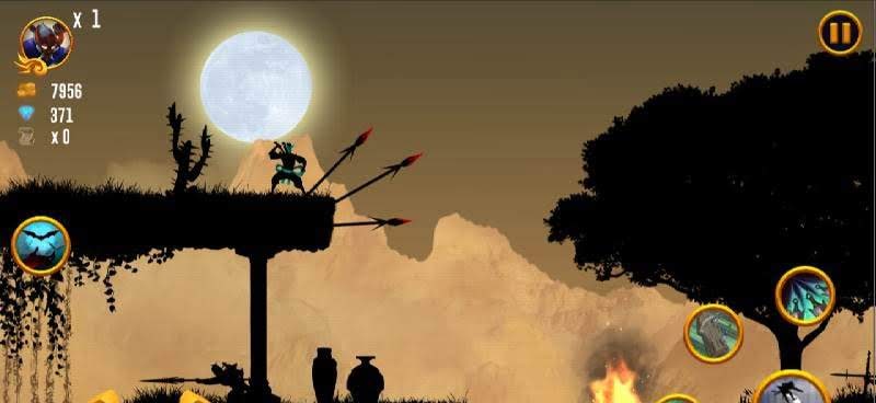Ninja Warrior Shadow gameplay screenshot 1