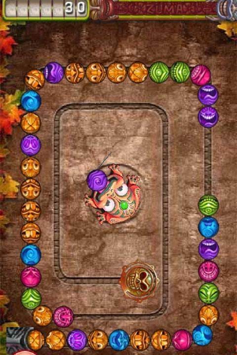 Zuma Deluxe Temple screenshot 2