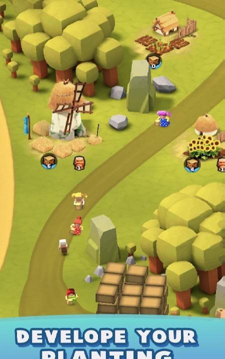 Harvest Island - Farm Tycoon & City Building screenshot 1