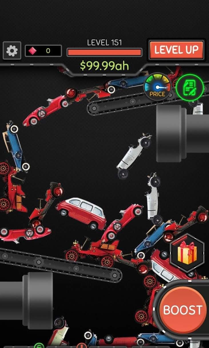 Idle Car Crusher screenshot 2