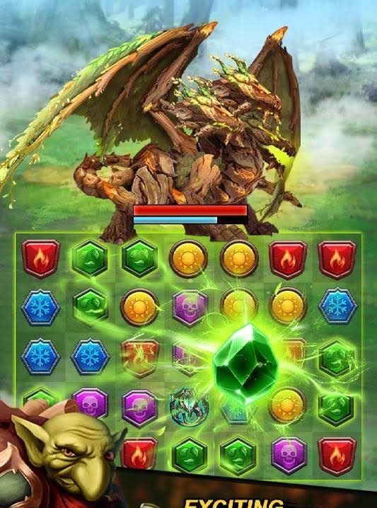 Dungeon Puzzles: Match 3 RPG screenshot 1