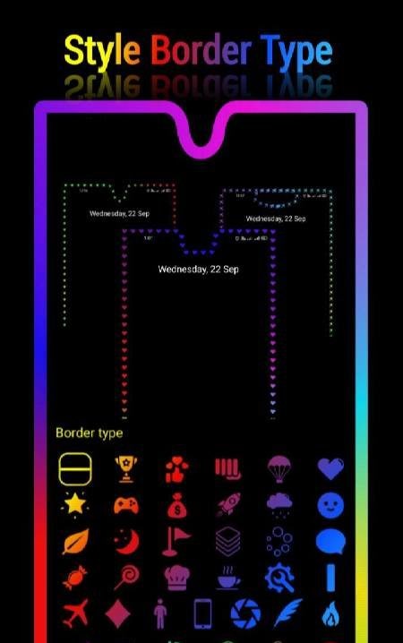 Edge Lighting Pro - Border Light & HD Wallpaper screenshot 4