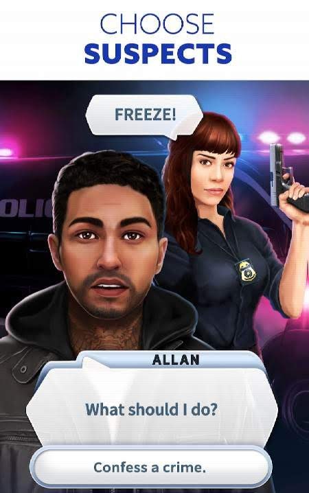 Crime Stories: Choose Your Path! gameplay screenshot 1