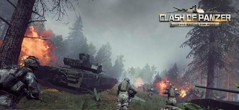 Fourth screenshot of Clash of Panzer