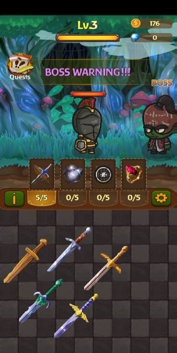 Merge Hero Tales - Idle AFK RPG screenshot 1