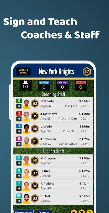Ultimate Pro Football GM - Football Franchise Sim screenshot 4