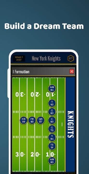 Ultimate Pro Football GM - Football Franchise Sim screenshot 3