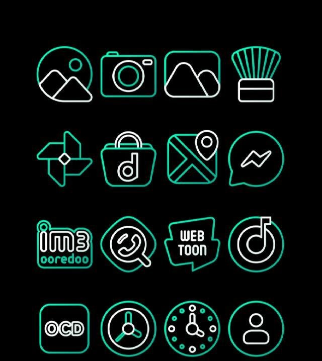 Nambula Tosca - Lines Icon Pack screenshot 3