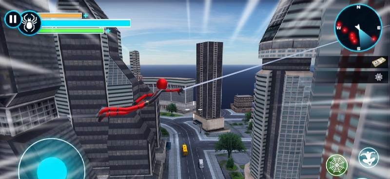 Stickman Rope Hero - Vegas Gangster Crime gameplay screenshot 3