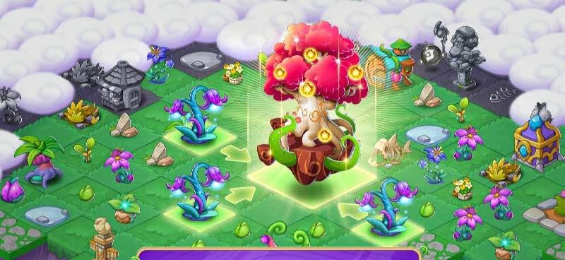 Merge Wonders - Elf Gardens gameplay screenshot 1