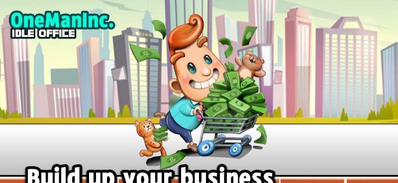 One Man Inc: Idle Money Clicker gameplay screenshot 1