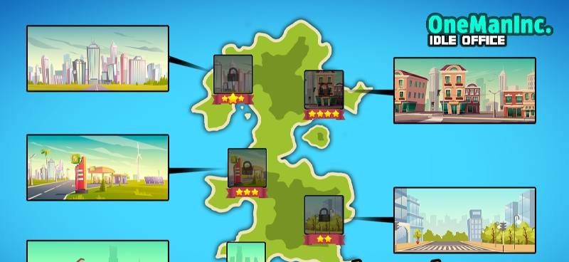 One Man Inc: Idle Money Clicker gameplay screenshot 3