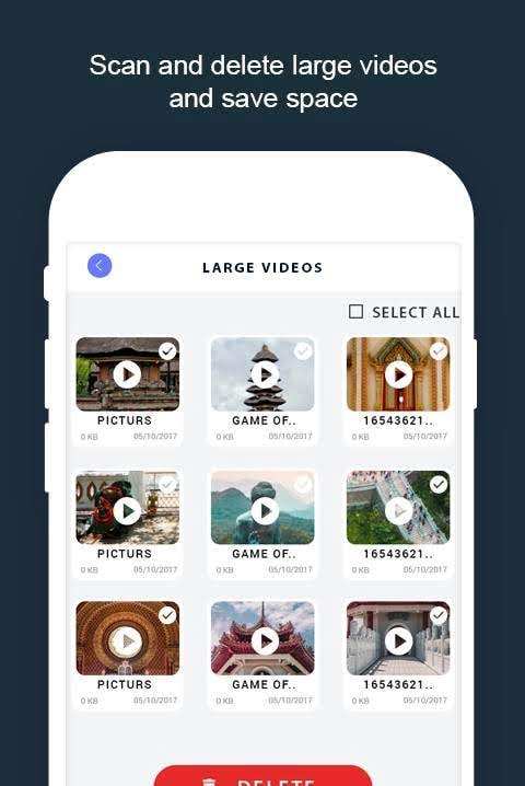 Fast Delete : Unwanted Files & Folders screenshot 3