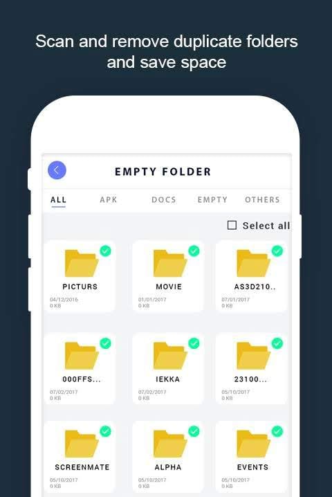 Fast Delete : Unwanted Files & Folders screenshot 4