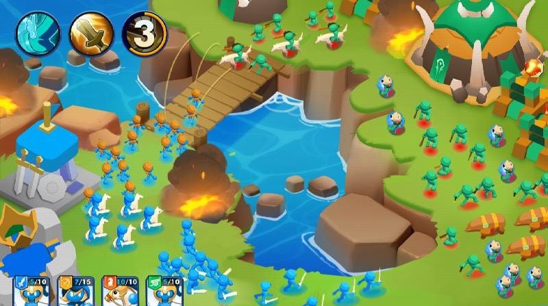 Clash of Stickman screenshot 1