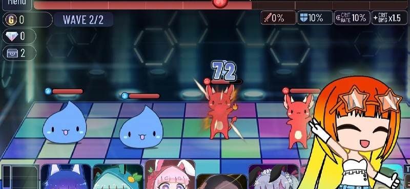 Anime Party: Doll Dress Up, RPG & Fighting Games screenshot 1