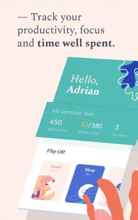 Flipd — Stay Focused, Remove Distractions screenshot 1