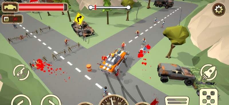 Zombie Crush Driver: Survive the apocalypse screenshot 3