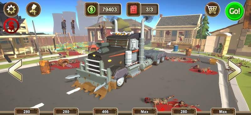 Zombie Crush Driver: Survive the apocalypse screenshot 1