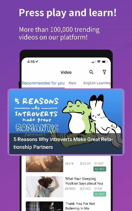 VoiceTube - Learn English Phrases and Words Easily screenshot 1