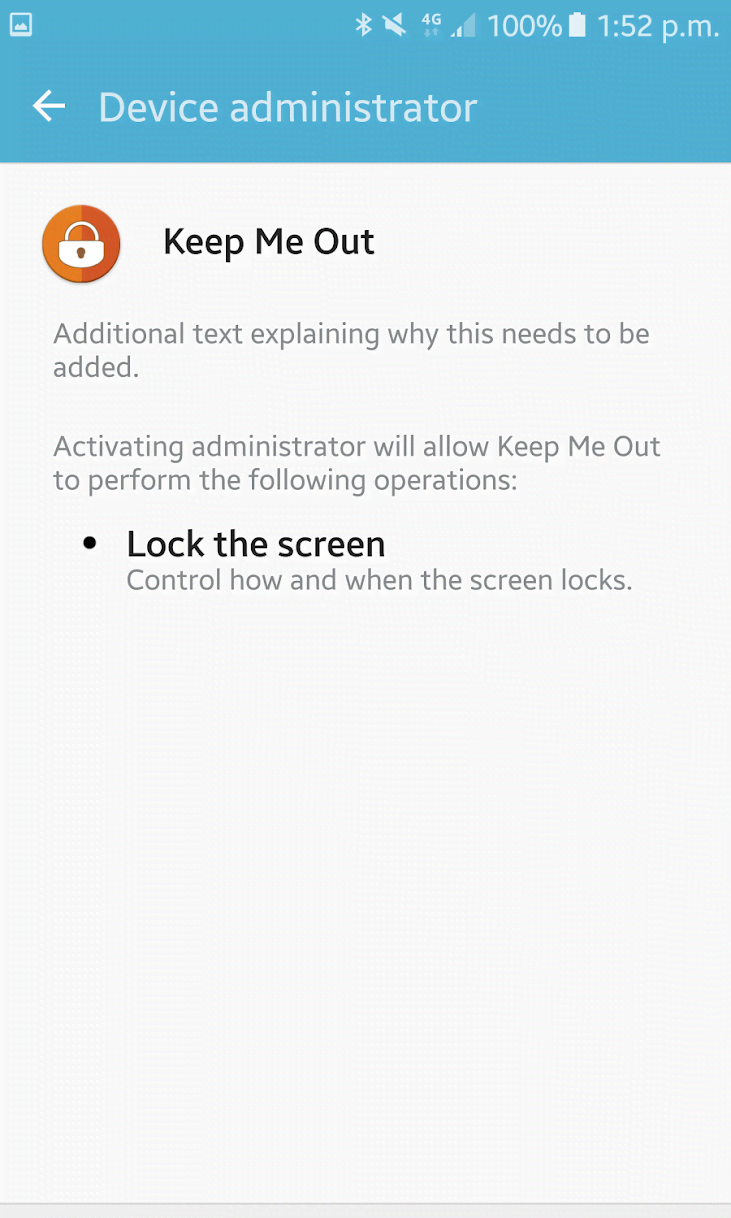 Keep Me Out Screenshot 2