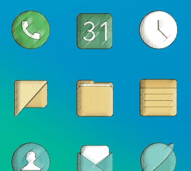 Miui Vintage - Icon Pack preview image 1