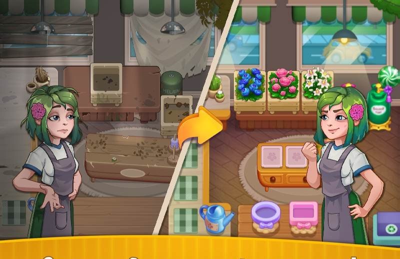 Love and Flowers gameplay screenshot 1