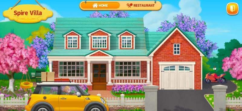 Cooking Home: Design Home in Restaurant Games screenshot 1