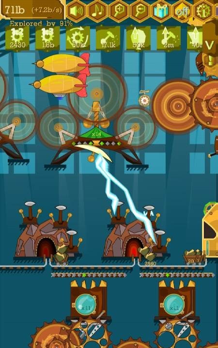 Idle Coin Factory: Incredible Steampunk Machines screenshot 3