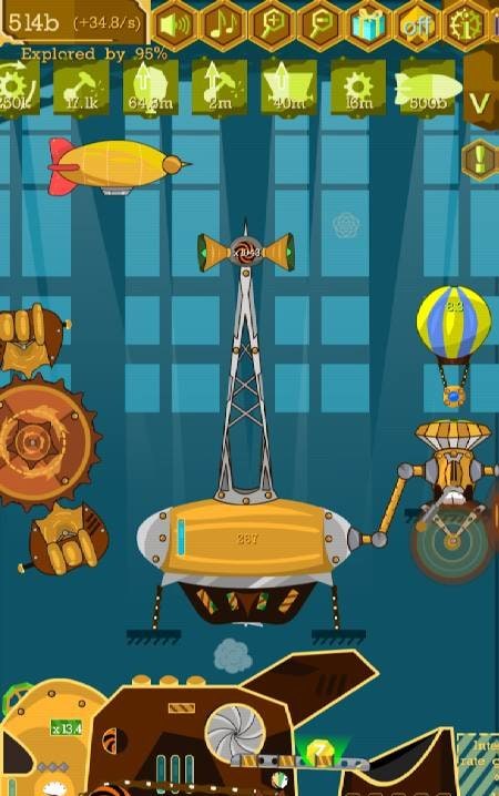 Idle Coin Factory: Incredible Steampunk Machines screenshot 4