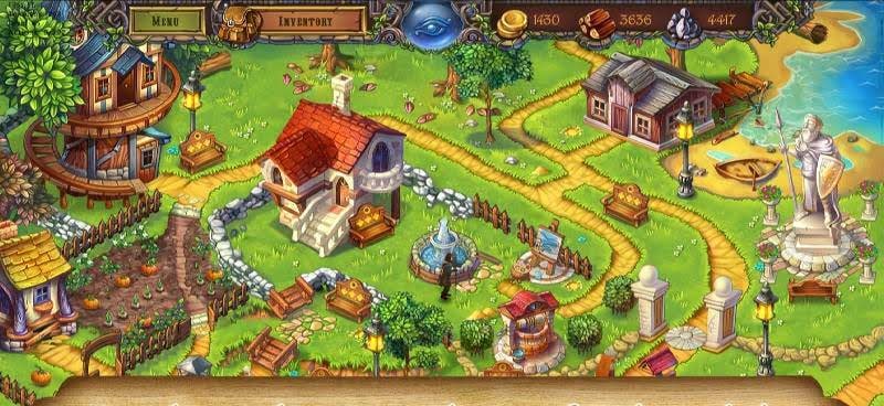 Runefall - Medieval Match 3 Adventure Quest gameplay screenshot 1