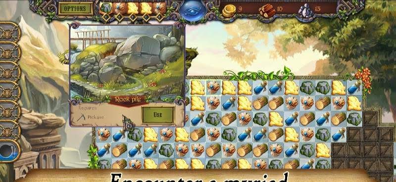 Runefall - Medieval Match 3 Adventure Quest gameplay screenshot 4