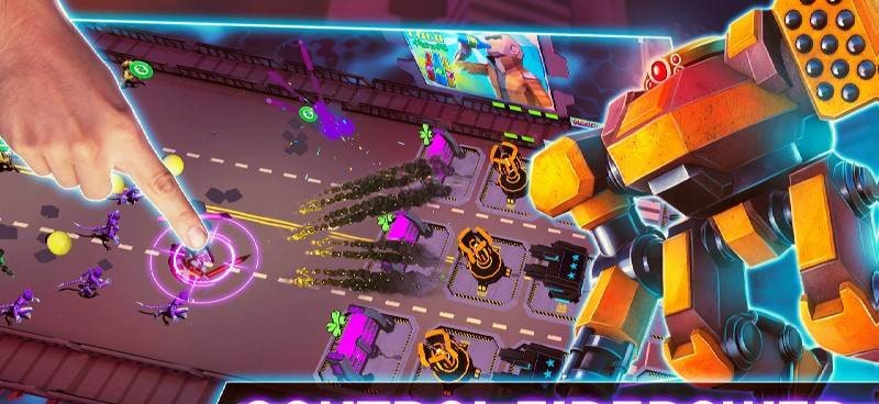 Cyber Fusion - Idle Merge Defence screenshot 2