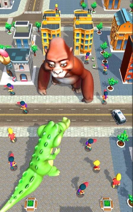 Rampage : Giant Monsters gameplay screenshot 1