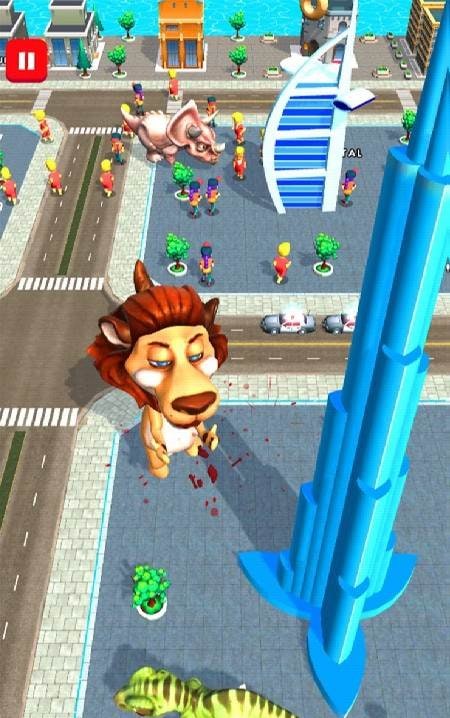 Rampage : Giant Monsters gameplay screenshot 2