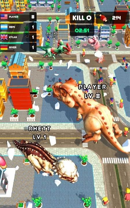 Rampage : Giant Monsters gameplay screenshot 3