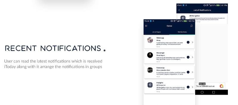 Notification History - Recover Deleted Messages Screenshot 3