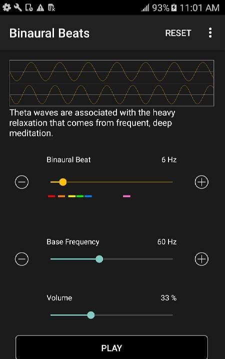 Binaural Beats Generator screenshot 2